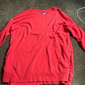 Red Old Navy Crew Neck